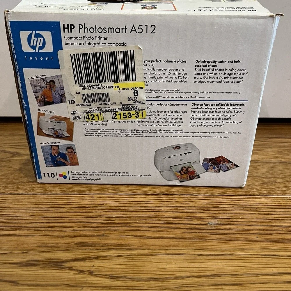 HP photosmart a512